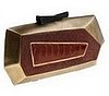 R & Y Augousti Shagreen Minaudiere